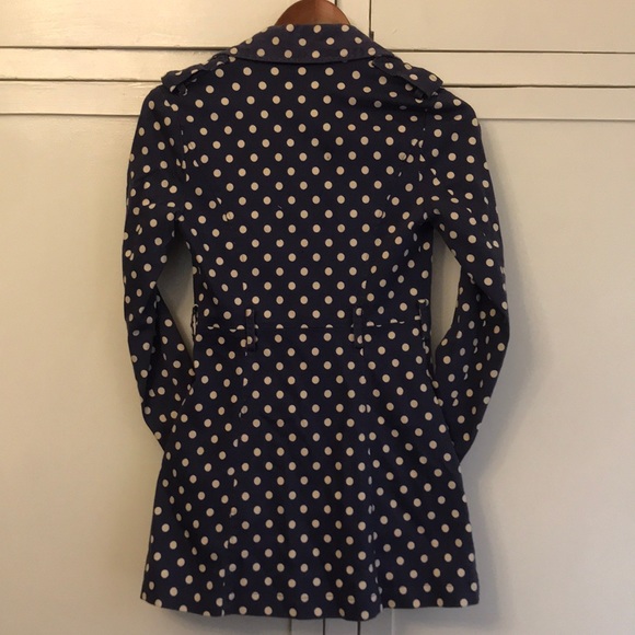 Blue trench coat - Picture 3 of 4